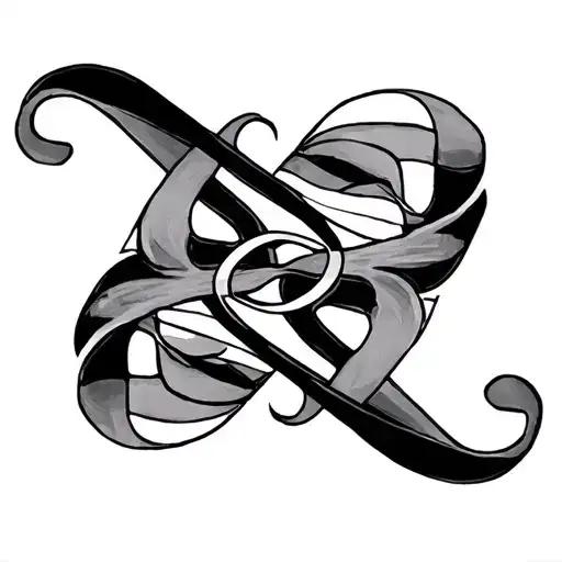 Two Word Ambigram Generator tattoo design idea