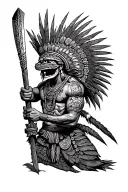 the filipino warrior Lapu Lapu tattoo design idea