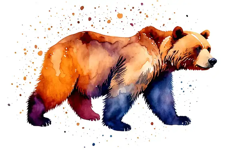 Chicago bear tattoo design idea