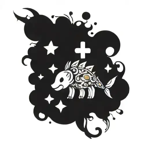 Autism and adhd tattoo design idea