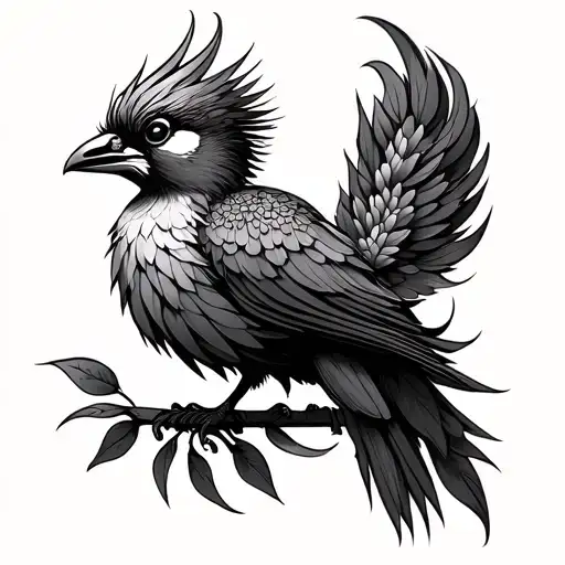 quetzal tattoo design idea