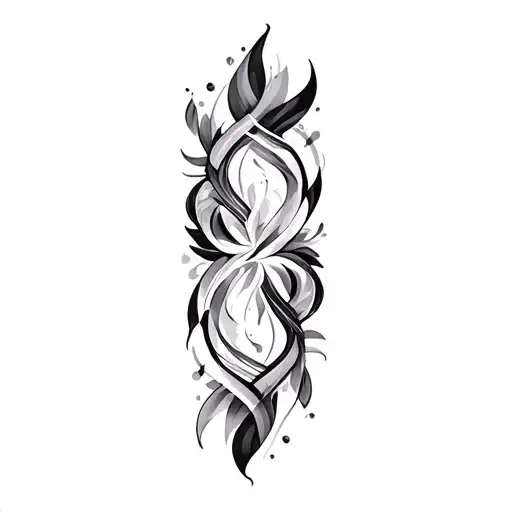 Coverup Abstract Patterns Forearm tattoo tattoo design idea