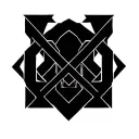 geometric rebellion symbol intertwined tattoo design idea