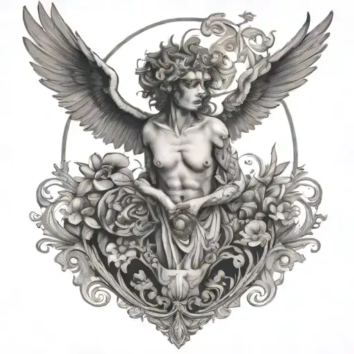 divine comedy tattoo design idea
