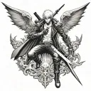 Devil May Cry tattoo design idea