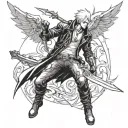 Devil May Cry tattoo design idea
