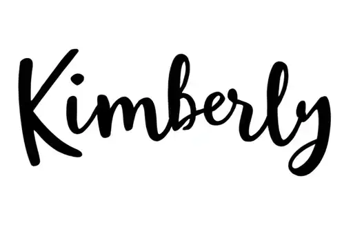 "Kimberly" tattoo design idea