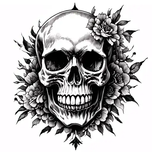 skull hand tattoo design tattoo design idea