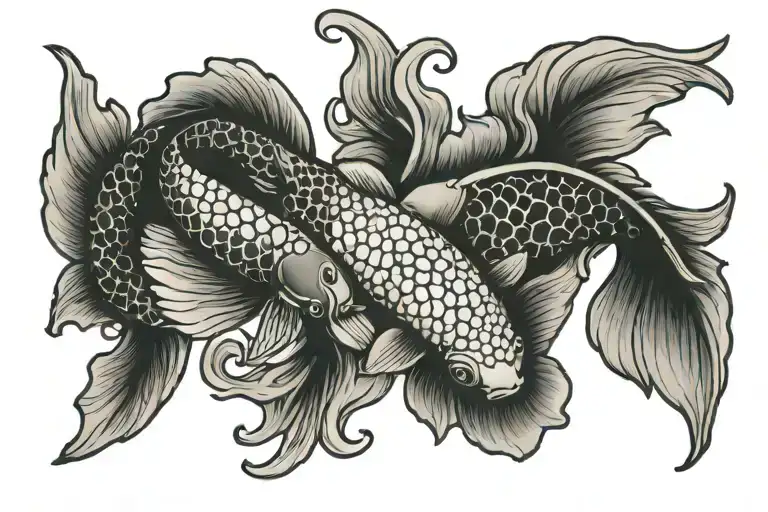 a wrist cover up tattoo koi yin yang koi tattoo design idea