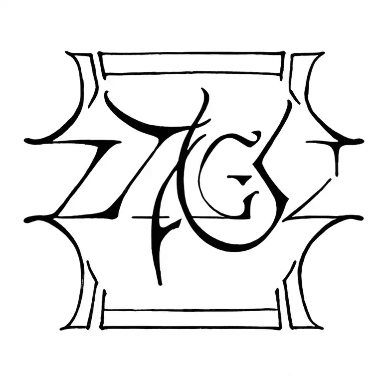 "Ziggy" Tribal And Meanings tattoo design idea