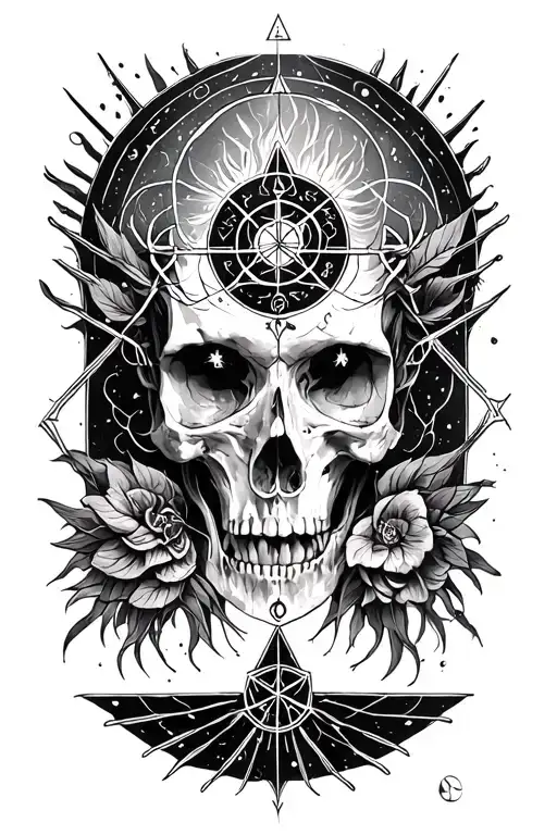 7 Hermetic Principles tattoo design idea