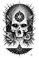 7 Hermetic Principles tattoo design idea