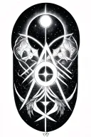 7 Hermetic Principles tattoo design idea