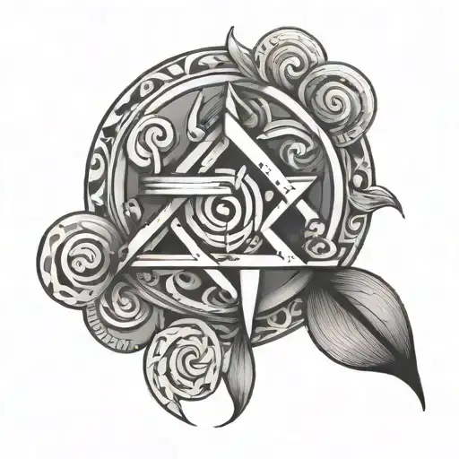 Boredom Symbol tattoo design idea