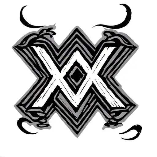 Xoxo tattoo design idea