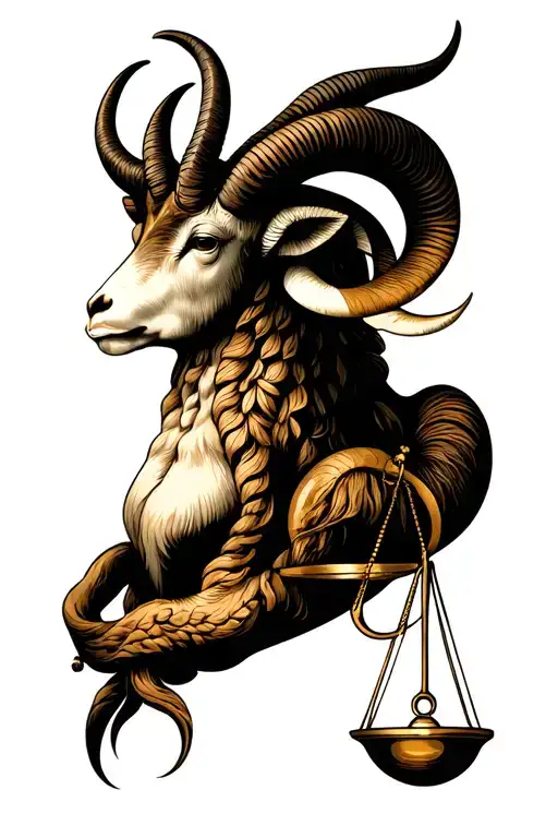 Libra, Capricorn, Aries, Taurus tattoo to represent my kids. tattoo design idea
