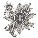 bible verse tattoo design idea