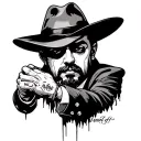 Mafia tattoo design idea