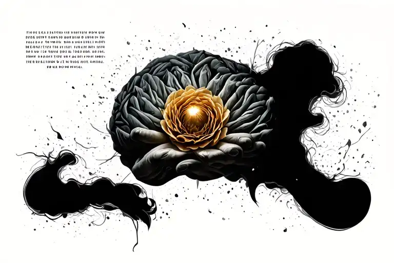 stuck but now free your mind tattoo design idea