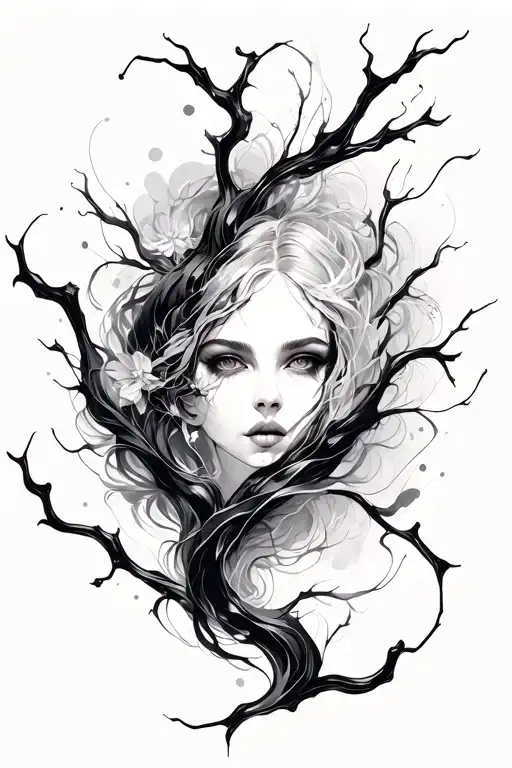 Kintsugi tattoo design idea