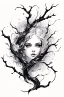 Kintsugi tattoo design idea