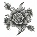 BR tattoo design idea