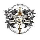 Alpha Phi Alpha, 4 seasons, tattoo design idea