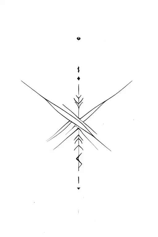 Baldur Nordic design tattoo design idea