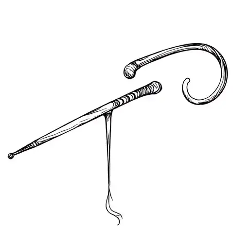 Sly coopers cane game tattoo design idea