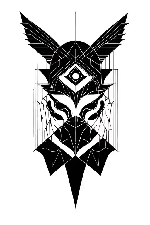 stoic virtues tattoo design idea