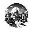 Jerusalem tattoo design idea