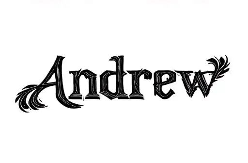 "Andrew" tattoo design idea