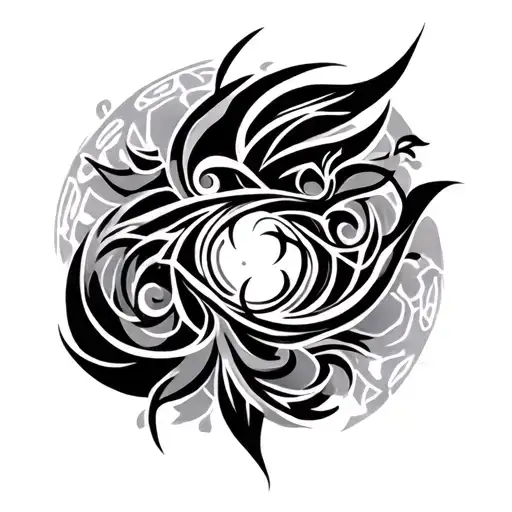 Tribal And Meanings tattoo design idea