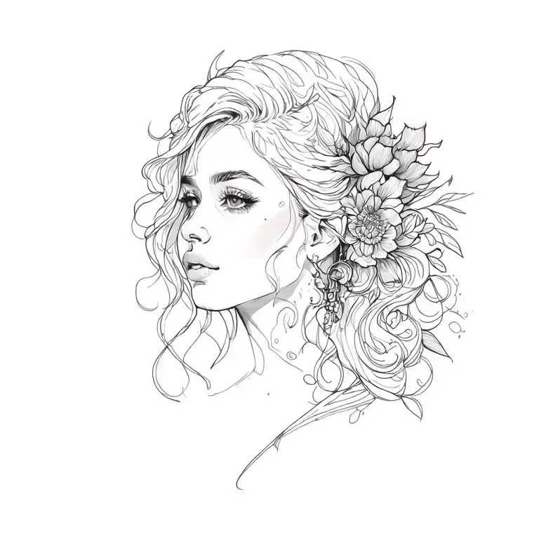 Danielle tattoo design idea