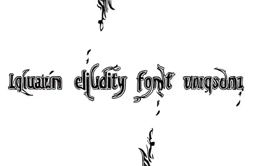 "(Liquidity font) chaos written" tattoo design idea