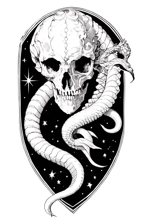 Ophiuchus tattoo design idea