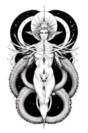 Ophiuchus tattoo design idea