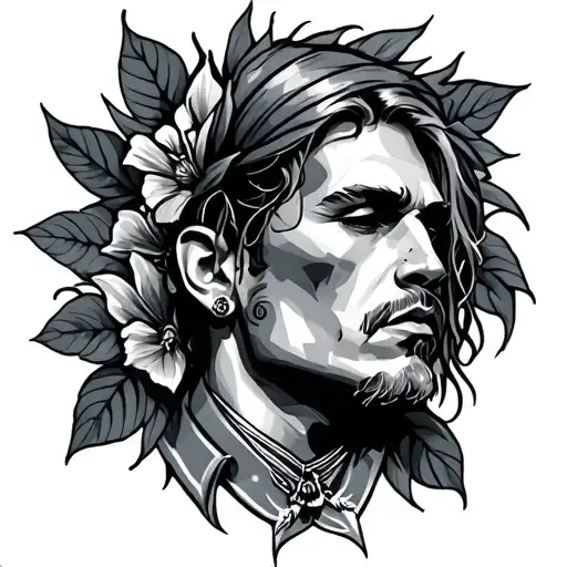 crip tattoo design idea