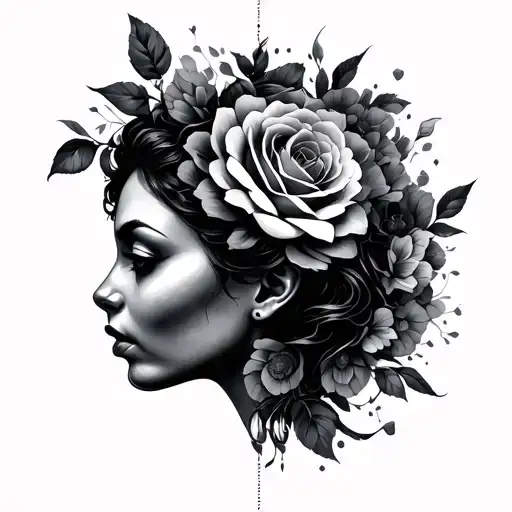 still I rise tattoo design idea