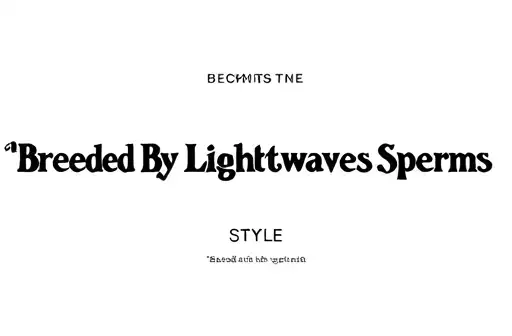 "Breeded By Lightwaves Sperms " tattoo design idea