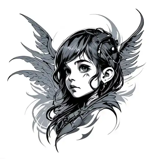 FORD EVA N8V CHILD tattoo design idea