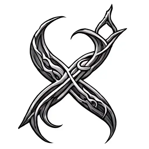 Bind Rune tattoo design idea