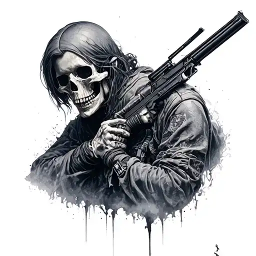 Death Stranding tattoo design idea