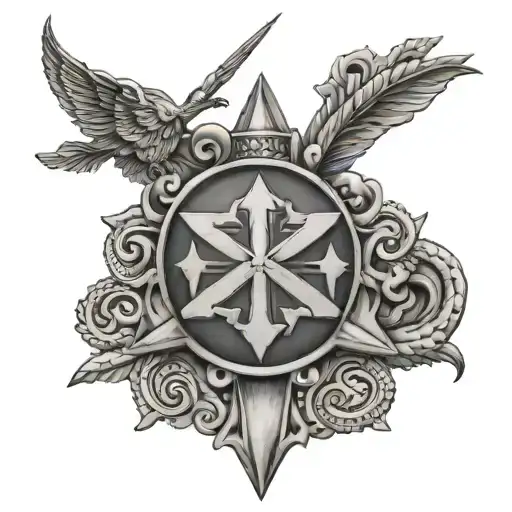 confederate tattoo design idea
