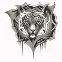 learn to suffer tattoo design idea