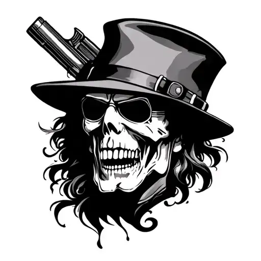 Gangster tattoo design idea