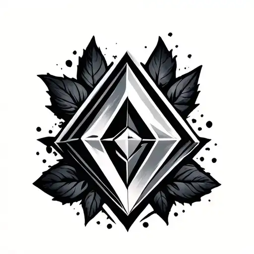 Plumbob tattoo design idea