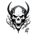 C1 😈 tattoo design idea