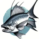 Sailfish tattoo design idea