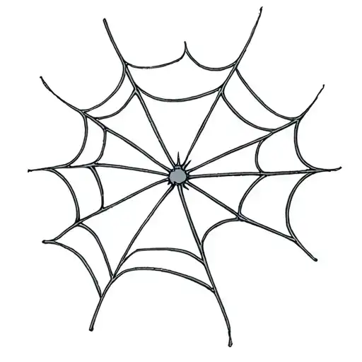 Filler Spider Webs tattoo design idea